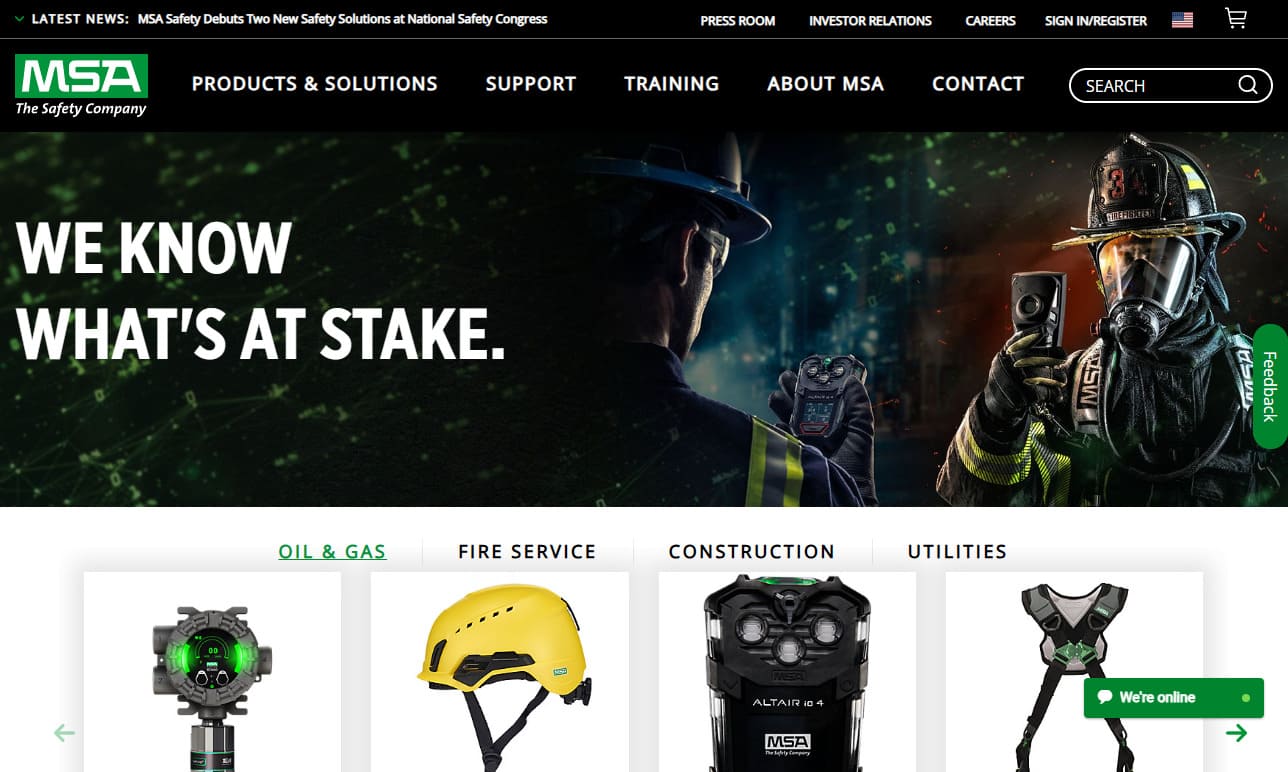 MSA (Mine Safety Appliances Company)